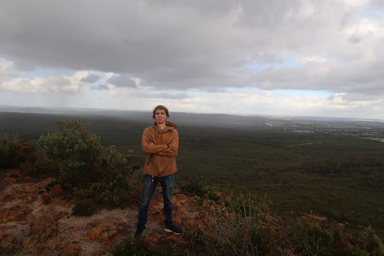 Me at top of hill